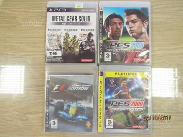 4 giochi Playstation 3