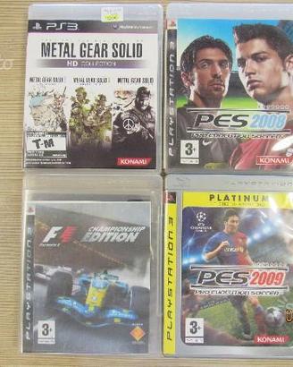 4 giochi Playstation 3