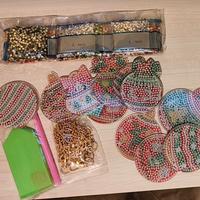 PORTACHIAVI PITTURA DIAMANTE