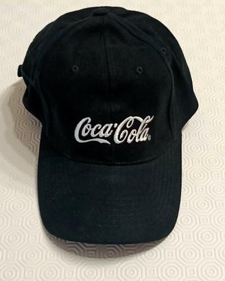 Cappellino Coca Cola Nero Nuovo