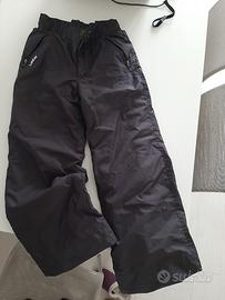 pantaloni da sci ragazzi bambini 