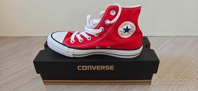 Converse All Star Hi Red - Nuove nr 36