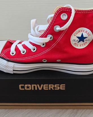 Converse All Star Hi Red - Nuove nr 36