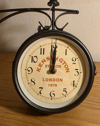 Orologio Da Parete Double Face Kensington Station 