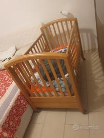 Culla in legno massello