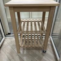 Carrello in legno Ikea