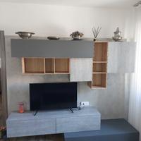 divano con mobile salotto