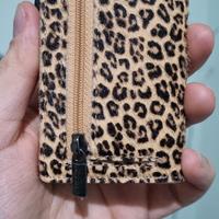 PORTAFOGLIO MOERO PRO ZIP LEOPARDO