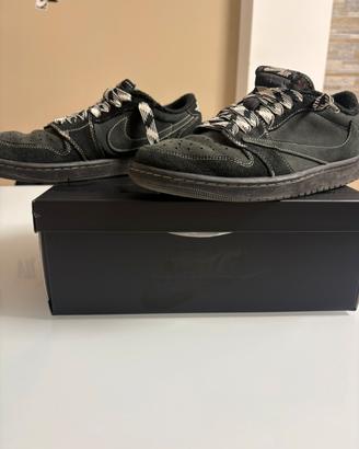 Jordan 1 Low x Travis Scott Black Phantom