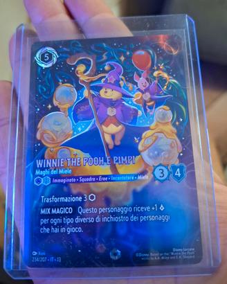 LORCANA Winnie The Pooh e Pimpi (carta Incantata)