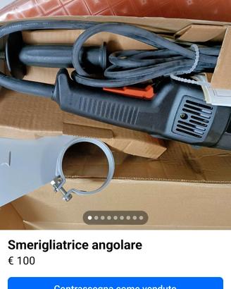 Smerigliatrice angolare professionale RUPES Gm230