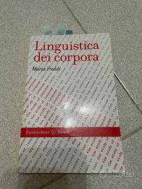 Linguistica dei corpora Maria Freddi