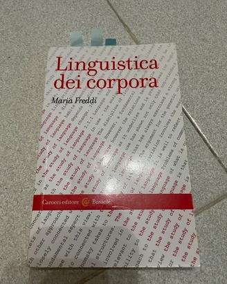 Linguistica dei corpora Maria Freddi