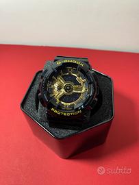 G-shock oro e nero GA100