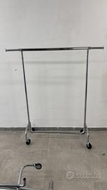 Stand appendiabiti professionale allungabile