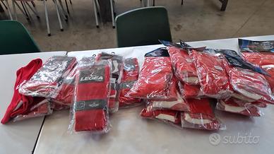 calzettoni calcio rossi  nuovi