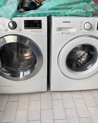 Lavatrice LG e Asciugatrice Samsung