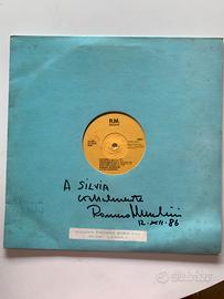 LP Romano Mussolini con dedica autografata -Raro
