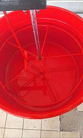 Vasca prova camere d'aria e tubeless in acciaio.