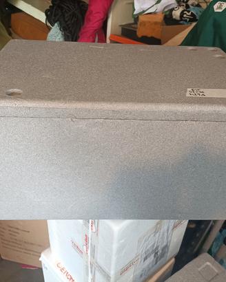 Cassa in polistirolo con coperchio