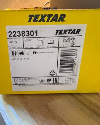 pasticche freni textar audi