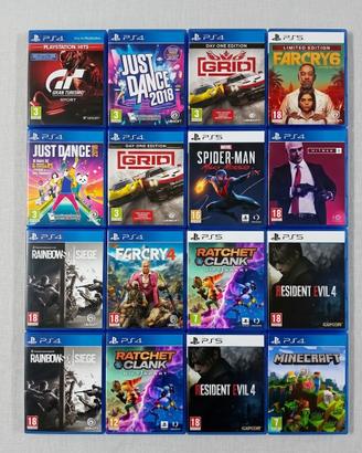 Mix giochi Play Station 4/5