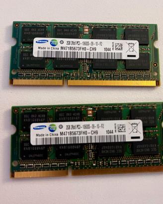 Samsung DDR3 2GB 2Rx8 PC3-10600S-9-10-F2