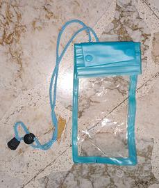 Porta Cellulare Mare Blu