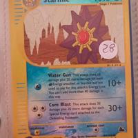 POKEMON carta STARMIE holo