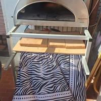 Forno pizza party Emozione +carrello originale ++