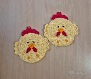 Presine pasquali gallinella uncinetro