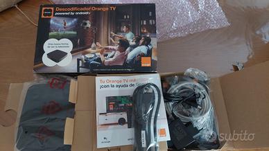 decoder orange  dvb t2  android TV 
