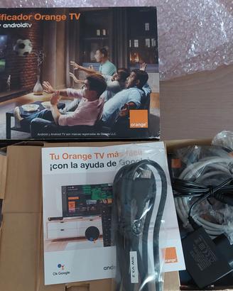 decoder orange  dvb t2  android TV 