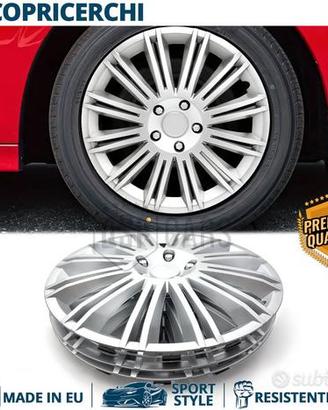 4 Copricerchi per SEAT 14 Pollici CoppetteSilver