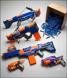 Lotto Nerf Elite e Modulus + Scatola di Dardi
