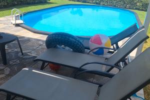 Casa vacanza con piscina a 5min da Fontane Bianche