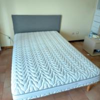Materasso + base doghe elettriche + testata