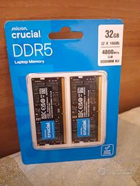 Crucial RAM DDR5 32GB Kit (2x16GB