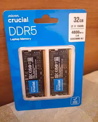 Crucial RAM DDR5 32GB Kit (2x16GB