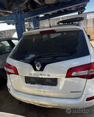 Ricambi portellone paraurti renault koleos