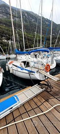 Barca vela al Garda-Malcesine. PREZZO RIBASSATO