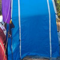 Tenda da campeggio cucina/spogliatoio e mobiletto