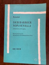 G. Rossini - Il Barbiere di Siviglia - Spartito