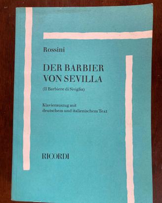 G. Rossini - Il Barbiere di Siviglia - Spartito