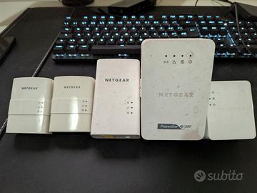 Netgear Powerline - set da 5 + WiFi