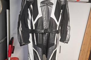 Tuta moto in pelle Spyke divisibile - tg.58