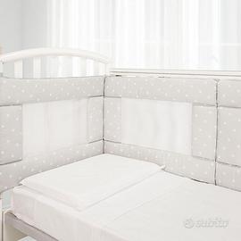 Paracolpi Lettino Babysanity Baby Air Mesh Stelle