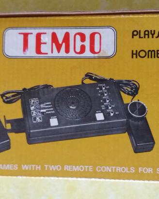 Console vintage tv game t-800 temco