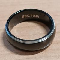 Anello uomo Sector. Grinta, fascia.