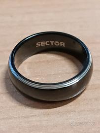 Anello uomo Sector. Grinta, fascia.